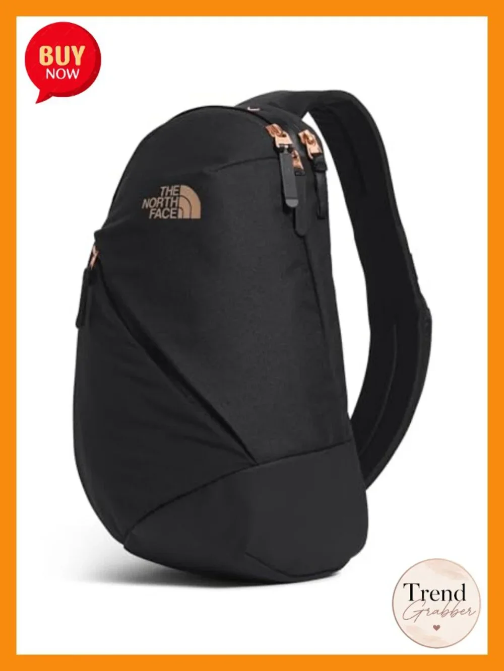Slim Carry Crossbody Bag With Large Main Compartment, Water Repellent